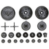 Tamiya 300051531 51531 Replacement Tt-02 G-Parts Gearbox, Silver/Grey