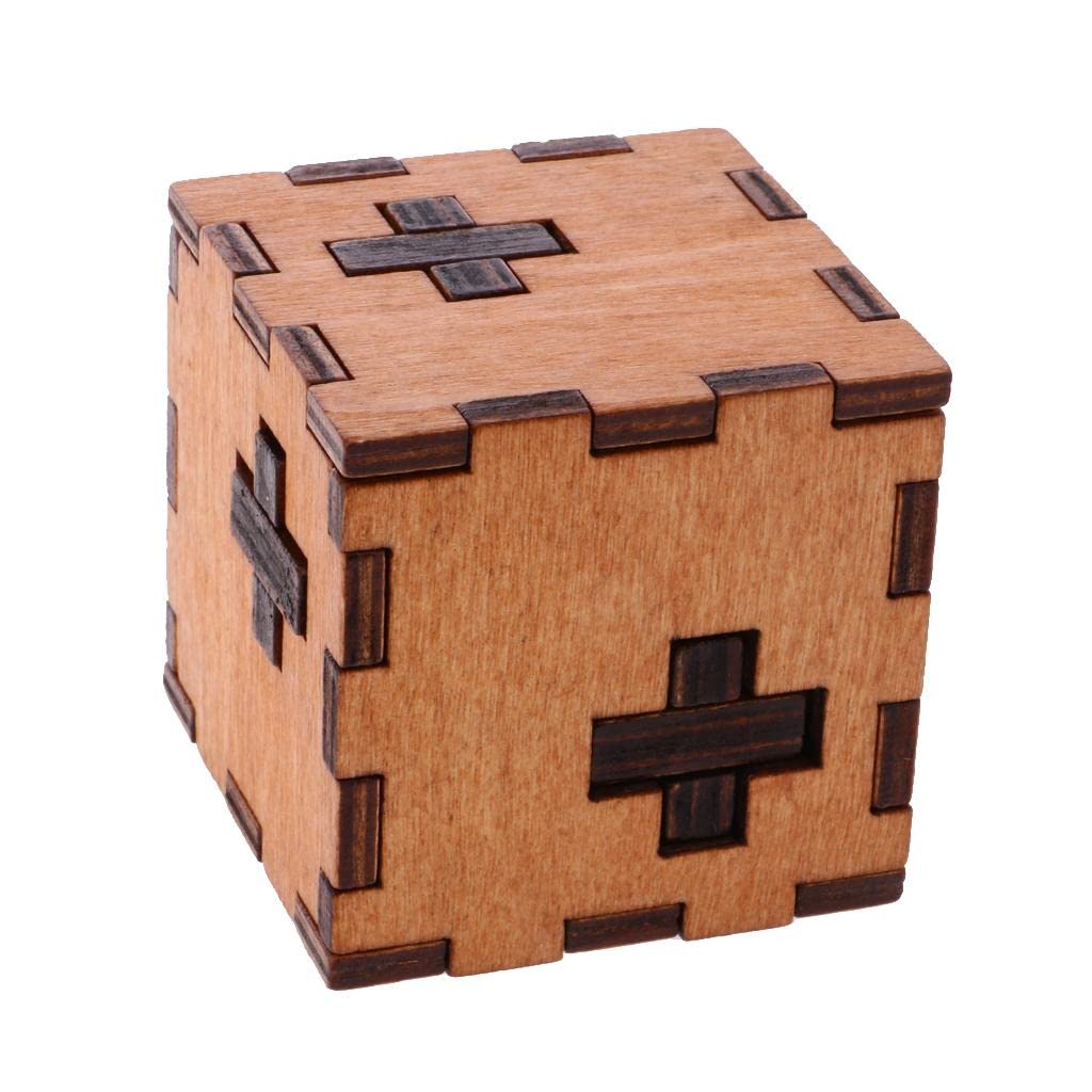 Wooden Intelligence Toy Kong Ming Lock Swiss Cube Puzzle 3D Brain Teaser Puzzle for Kids Children| Other Educational Toys|Toys &