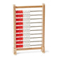 Hand2Mind Mini 100 Bead Wooden Rekenrek, Abacus For Kids Math, Math Manipulatives Kindergarten, Counting Rack For Kids, Counters