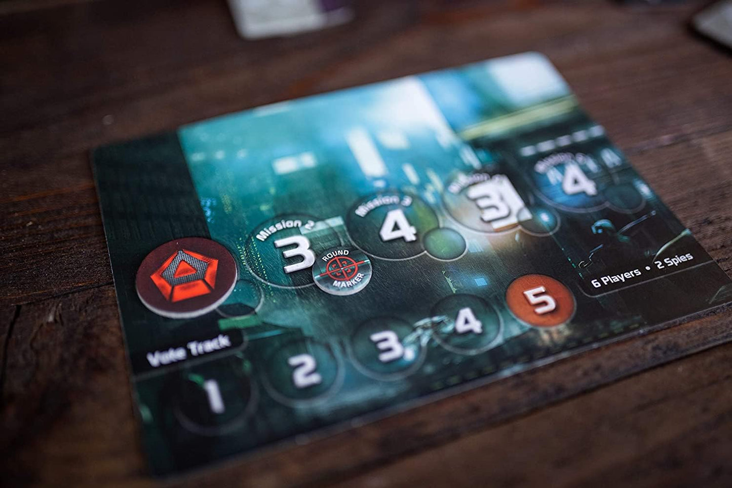 Indie Boards & Cards The Resistance Card Game - Social Deduction & Strategy for 5-10 Players Ages 13+, Cardboard, Model 331570