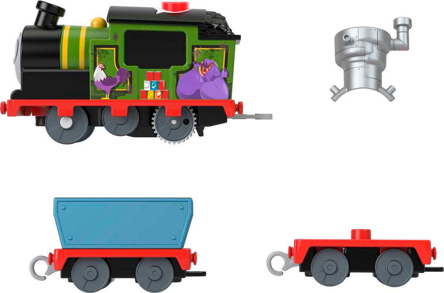 Thomas & Friends Motorized Toy Train Talking Whiff Engine With Sounds Phrases & Cargo Car For Preschool Pretend Play Kids Ages 3+ Years