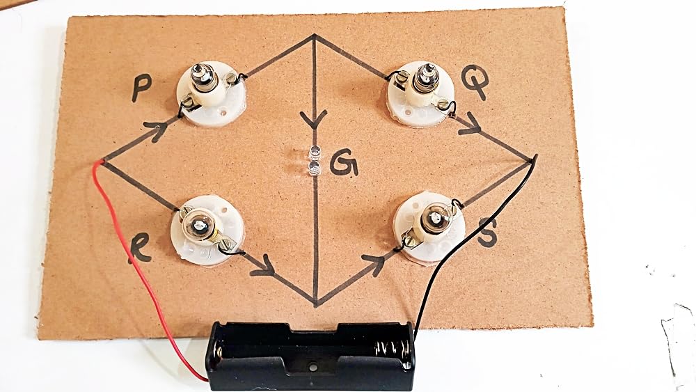 Wheatstone Bridge School Science Project Physics Working Model For Science Students Teaching And Learning Aid Electrical Enginee