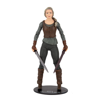 Mcfarlane Toys Netflix The Witcher Ciri (Season 2) 7' Action Figure With Accessories