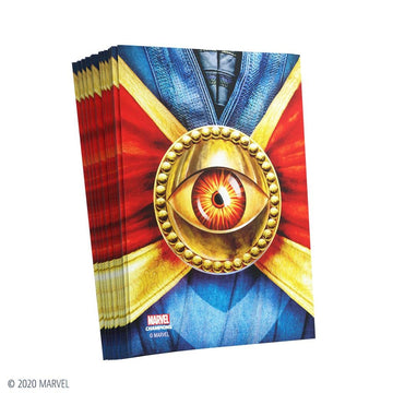 Gamegenic Marvel Champions The Card Game Official Captain America Art Sleeves - Pack Of 50 Art Sleeves And 1 Clear Sleeve, Card Game Holder, Use With Tcg And Lcg Games, Made By Fantasy Flight Games