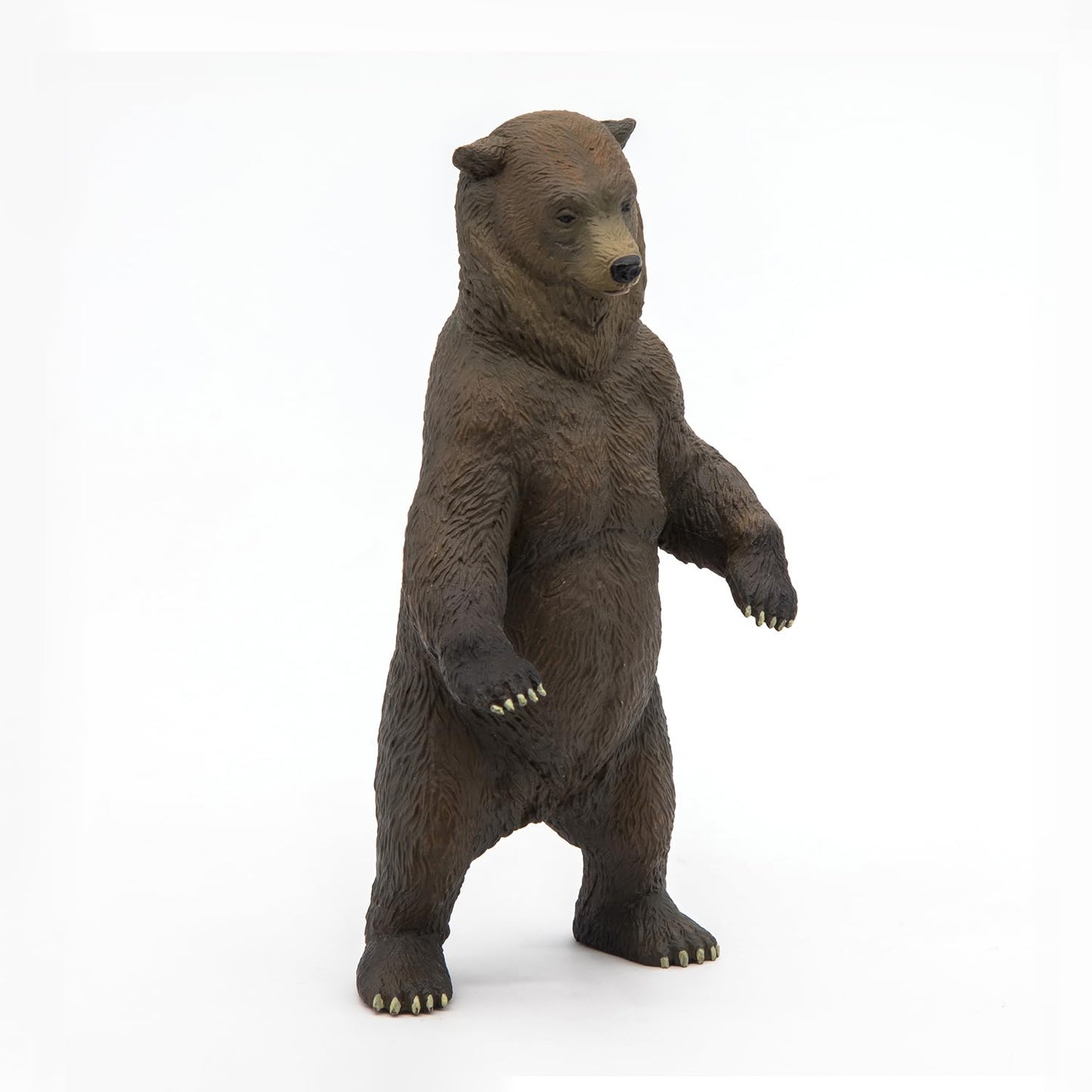 Papo Wild Animal Kingdom Figure, Grizzly Bear, Brown