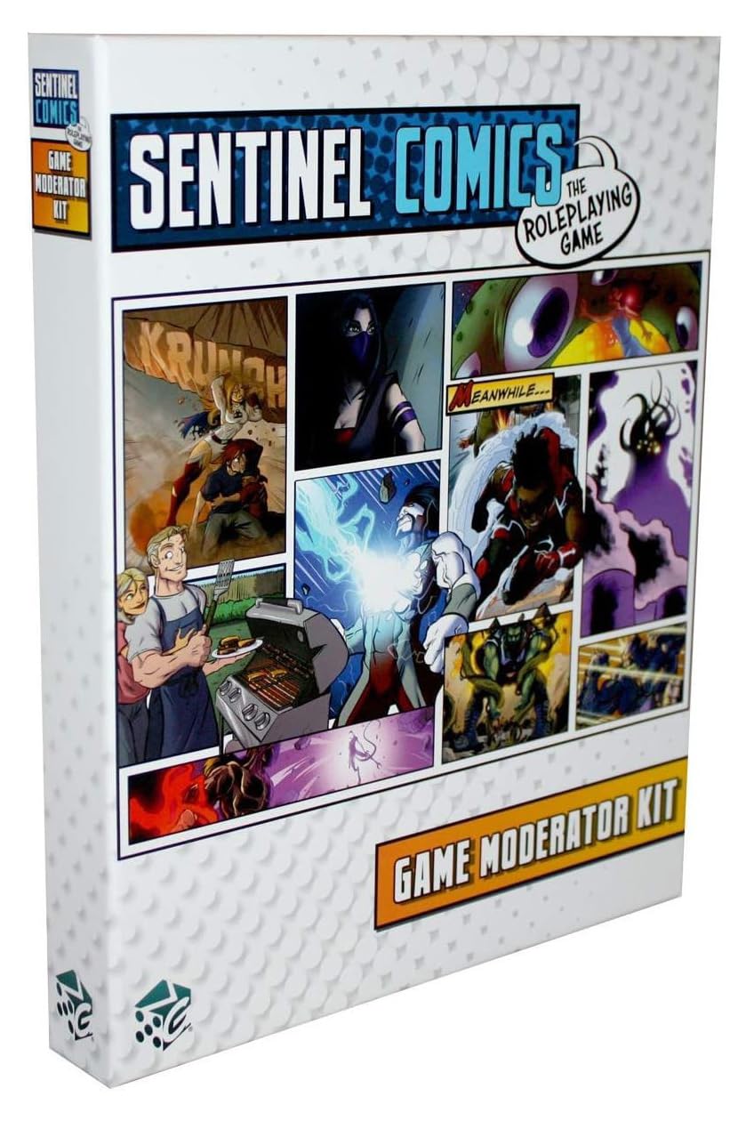 Greater Than Games: Sentinel Comics: The RPG GM Kit, Playing SCRPG Involves Players Working Together with The GM, for Ages 14 an
