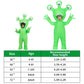 Comin Halloween Inflatable Alien Costume Kids Cosplay Costumes Funny Ride On Blow Up Costumes Alien Suit For Teens (48'')