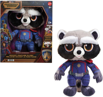 Marvel The Guardians Of The Galaxy Rocket Raccoon Plush With Sound