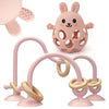 Baby High Chair Suction Toys Teething Chew - Baby Teething Toys Silicone Teethers, Baby Table Toys, Food Grade Silicon For 6 12