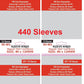Sleeve Kings Magnum ''Dixit'' Card Sleeves 80 X 120 Mm (4X110 Pack, 440 Sleeves)
