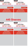 Sleeve Kings Magnum ''Dixit'' Card Sleeves 80 X 120 Mm (4X110 Pack, 440 Sleeves)