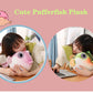 ZHONGXIN MADE Cute Pufferfish Plush - Soft 10inch Pink Stuffed Animal, Polyester, Lifelike Design, Perfect Gift for Kids
