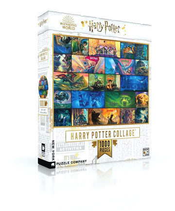 New York Puzzle Company - Harry Potter Harry Potter Collage - 1000 Piece Jigsaw Puzzle For Family Game Nights By Mary Grandpr