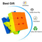24 Pack Speed Cube 3x3 Set, Stickerless Cube 3X3, Party Favors for All Age, Puzzle Game Toys, Classroom prizes, School Rewards