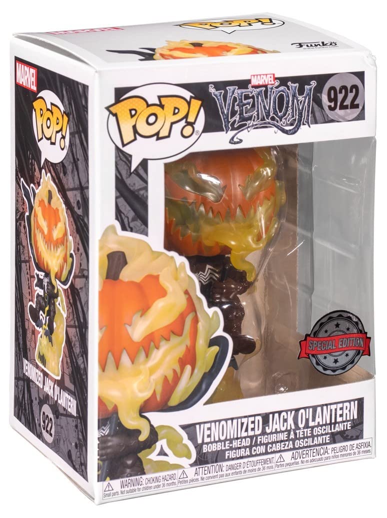 Funko Venom Pop! Vinyl Figurine Venomized Jack O Lantern 9 Cm