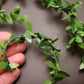 Aorvoras Mini Leaf Garland - 11ft Green Plastic Ivy Vine for Dollhouse, Weddings & Decor, Model CY-116-HH