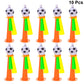 SEWACC Horns Stadium Horn 10 Pcs Air Horn Handheld Air Horn Can Loud Noisemakers for Sporting Events, Party, Celebrations Birthd