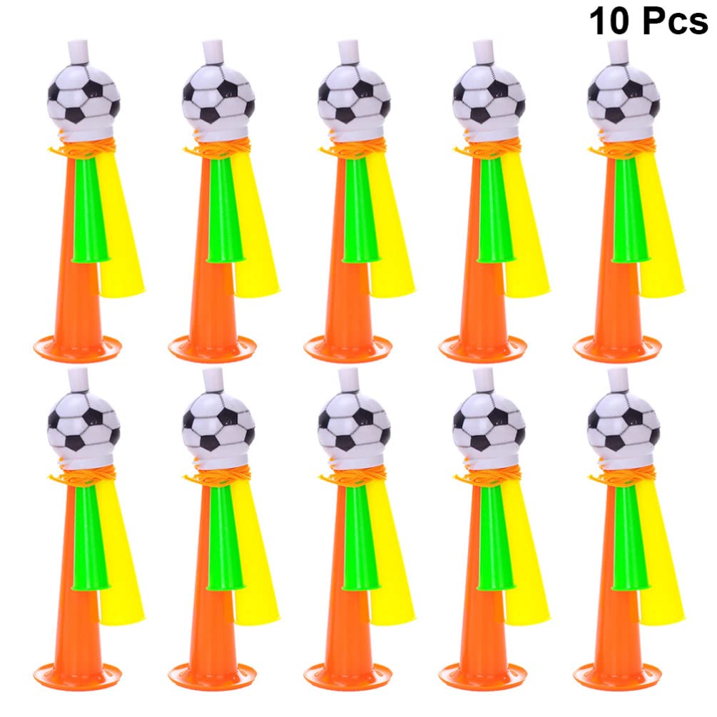SEWACC Horns Stadium Horn 10 Pcs Air Horn Handheld Air Horn Can Loud Noisemakers for Sporting Events, Party, Celebrations Birthd