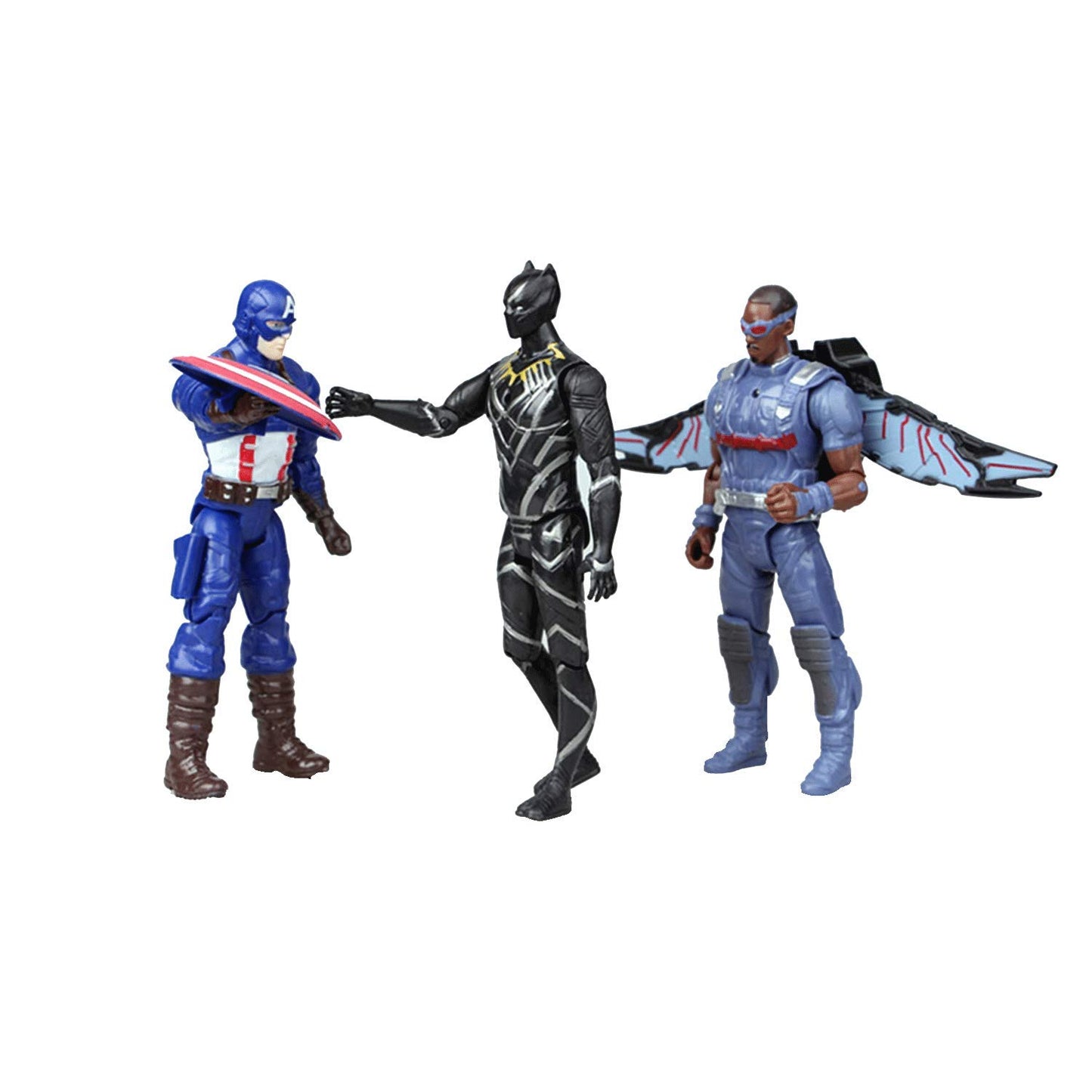 Poiuyt Super Hero Series Exclusive Figure Set, 10 Collectible 6.7-Inch Action Figures