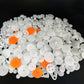 330Pcs White Plastic Gears Module 0.5 Gears For Dc Motor Diy Model Toys Rc Car Robot Gear Replacement Electric Motor Gears (330)