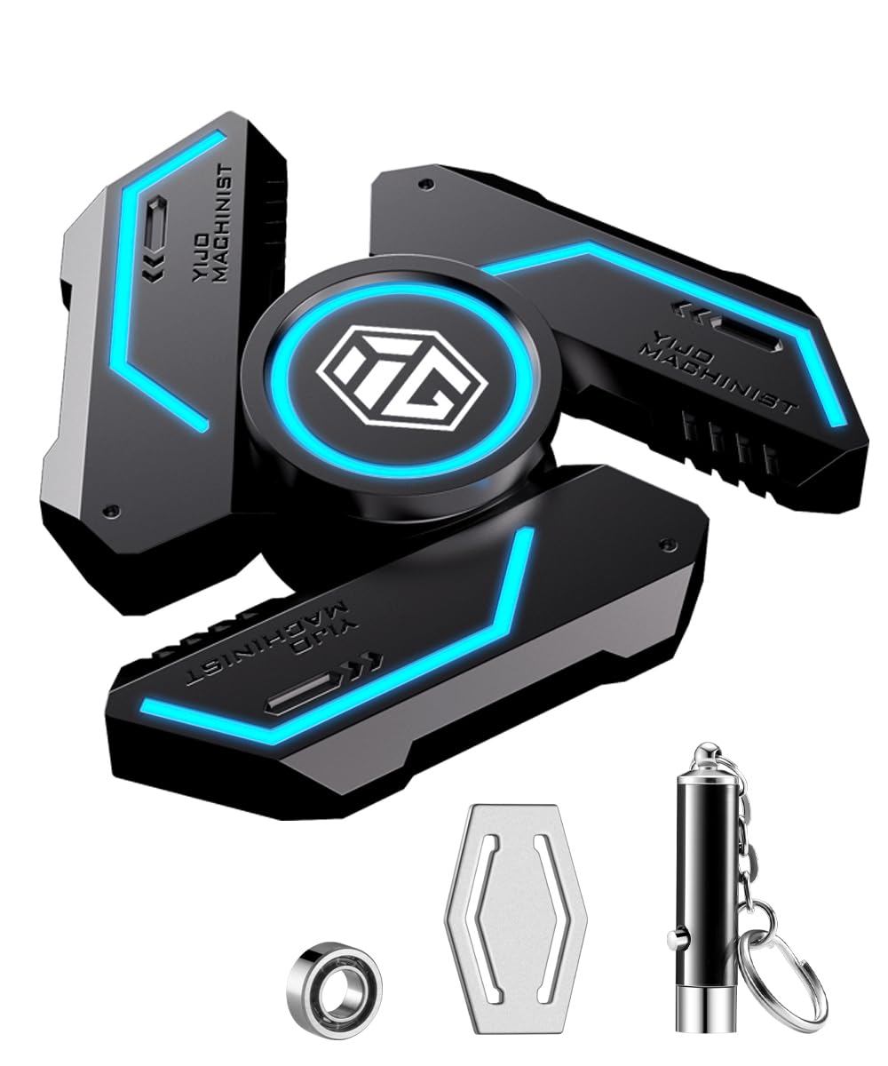 Fidget Spinners, Fidget Spinners Toy, Stress Anxiety Adhd Relief Figets Toy, Spinner Gifts For Adults And Kids, Metal Finger Han