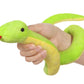 Ice King Bear Cute Green Snake Stuffed Animal Plush Toy (Lying)