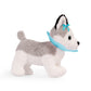 Pucci Pups - Plush Husky - Stuffed Animal - Carrier Bag - Stethoscope, Cast & More - Kids 3 Years + - Husky & Vet Care Carrier