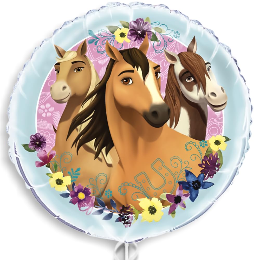 Spirit Riding Free Foil Balloon - 18 | Silver | 1 Pc
