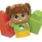 Mega BLOKS Build ‘n Tumble Activity Table Toy Set, 25 Pieces, Multicolor, Model HHM99, Ages 1+
