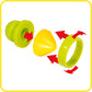 Ready 2 Learn Easy Grip Crayons Refills - 6 Colors - Ages 18M+ - Non-Toxic Toddler Crayons - Handles Sold Separately