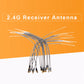 Plplaaoo 20Pcs 2.4G Receiver Antenna,Abs Aircraft Receiver Antenna Compatible Ipex Port For Futaba Frsky, Spektrum Receivers, An