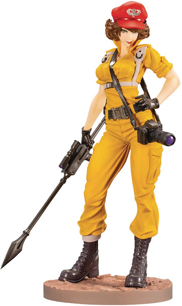 Kotobukiya Gi Joe: Lady Jaye (Canary Ann Version) Bishoujo Statue, Multicolor