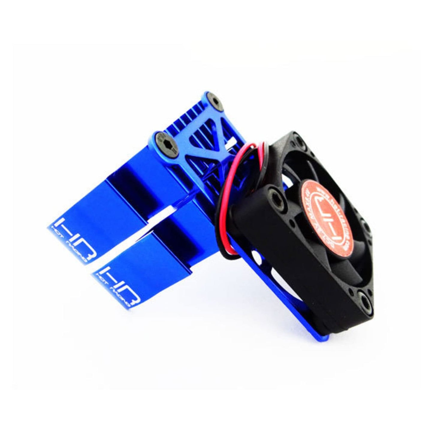 Hot Racing MH550TE06 Blue Multi Mount Fan Heat Sink for 36mm Motors, Aluminum, Blue
