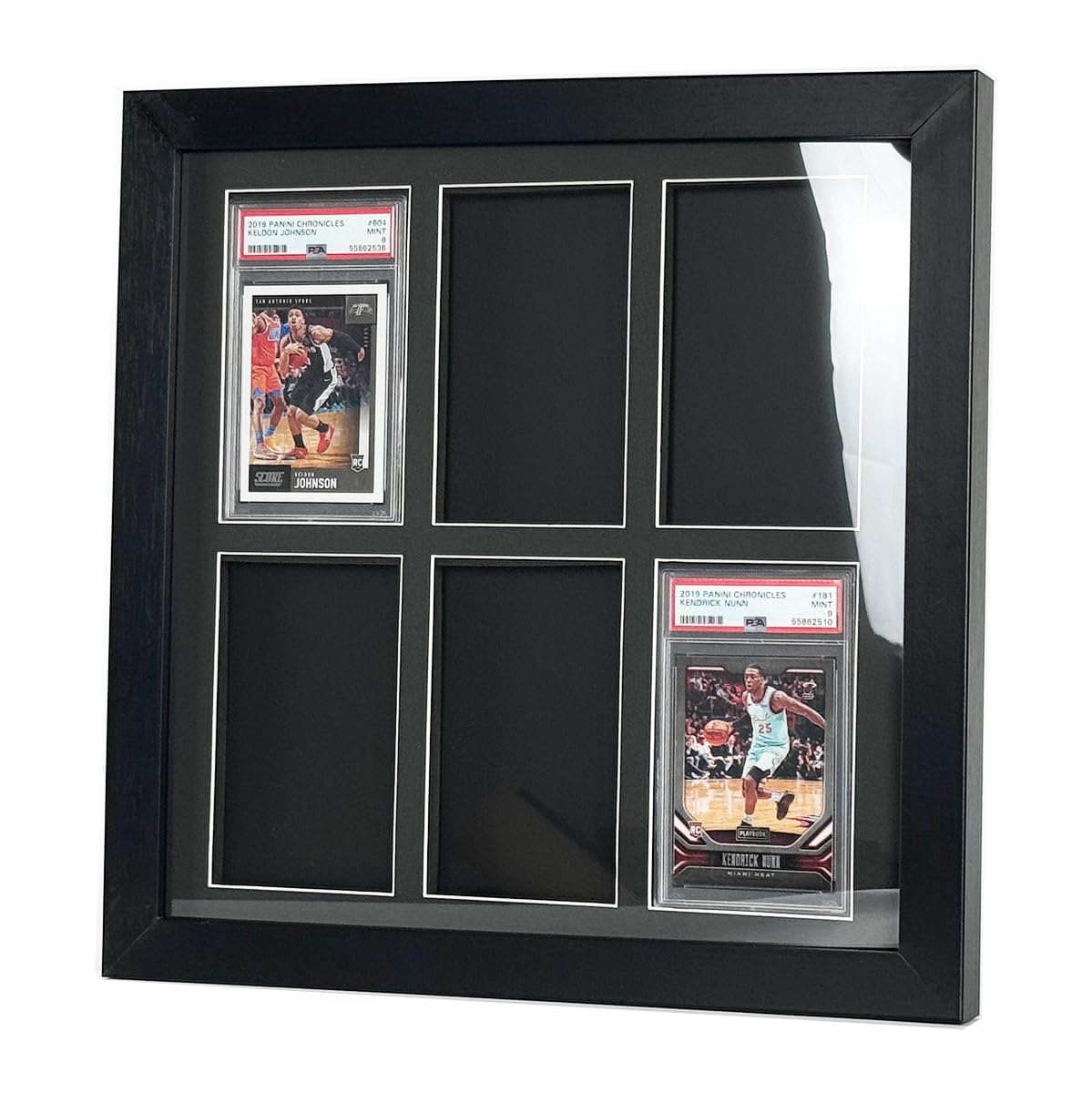 Graded Card Display Frame-Compatible with PSA, CGC, and TAG Slabs-Wall-Mount Trading Card Display Case for Sports Cards, Pok  mo