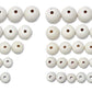 Silk Thread Jhumka Base 50 Pcs, 5 Pair Each Size