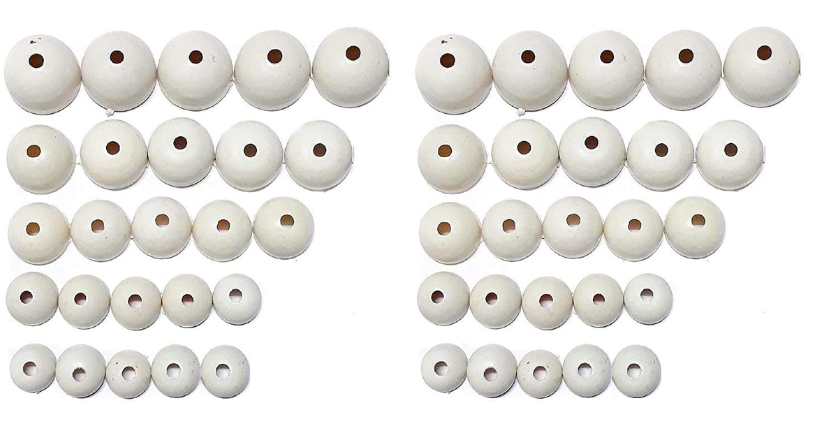 Silk Thread Jhumka Base 50 Pcs, 5 Pair Each Size