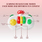 FANELEQU Mushroom Game Controller Early Learning Education Toy  Baby Musical Toys with Sounds & Lights  Toddler Montessori Sensory Learning Toys  Infant Gift for Boys Girls