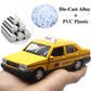 OTONOPI New York City Taxi Cab Toy Taxi Car Toy for Kids Yellow Cab Diecast Model Toy Car with Pullback Action for Toddler Age 3