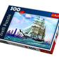 Trefl 500 Piece Jigsaw Puzzles, Sailing Towards Chicago, Multicolor