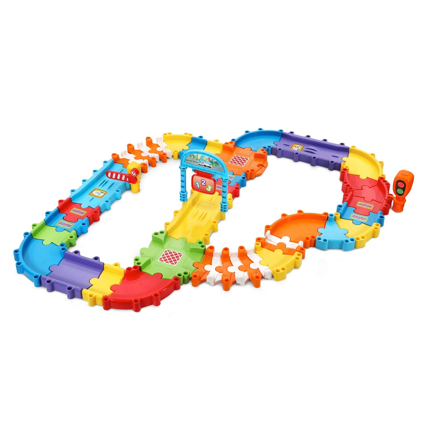 Vtech Go! Go! Smart Wheels Track Pack , Multicolor