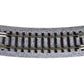 Kato USA Model Train Products Unitrack, 282mm (11'') Radius 15-Degree Curve Track (4-Piece)