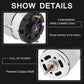 ChgImposs RS360 DC Motor 6-12V 12000-24000RPM High Speed Carbon Brush Micro Motor with Shield Ring for DIY Toys Hair Dryer Elect