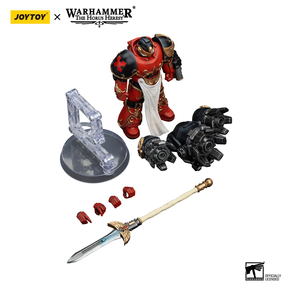 JOYTOY Warhammer The Horus Heresy Blood Angels Dawnbreaker Cohort Dawnbreaker 1  1:18 Scale Action Figure Mecha Joy Toy Collection Model 4.76in