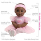 Adora Enchanting Baby Ballerina Collection, 13-Inch African-American Baby Doll Set With Pink Dress, Headband And Ballerina Shoes For Nurturing Pretend Play - Juliet
