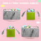 Seracle Travel Felt Bag for Toniebox Starter Set & Figurines - Gray & Green Carrying Case