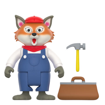 Super7 Richard Scarry Mr. Fixit - 3.75' Richard Scarry Books Action Figure With Accessory Classic Children'S Books Collectibles And Retro Toys