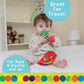 KIDS PREFERRED Very Hungry Caterpillar Activity Apple Plush, Crinkle Texture, Teether, Multicolor, Model 55787
