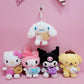 Priming Water Friends Bag Hook Cutie Hello Kitty Friends Character Plush Bag Clip Keychain Backpack Hanger 1Pc 4.7In(????)