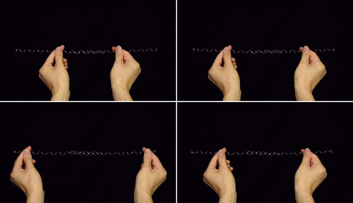 Magic Wire Toy PLAYABLE ART Wonder Wire Optical Illusion Toy Metallic Pack of 1 – Toytooth