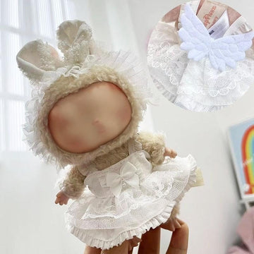 17cm Doll Clothes - Kawaii clouth for 17cm Dolls, Cute Doll Outfit with Accessories